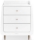 Kot Skandi komoda za prematanje - White/ Walnut - Snuz
