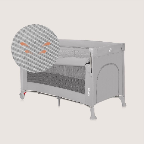 Slika Krevetić 3u1 Ellen, Grey Concrete Lionelo 