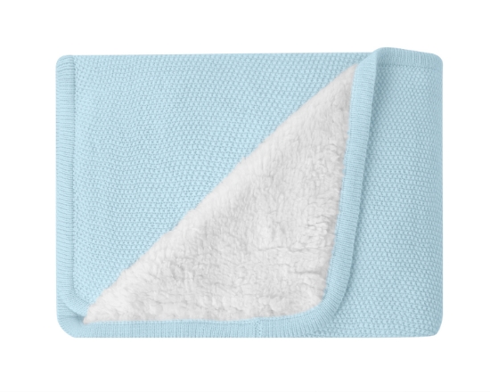 Slika Deka Dream Big Sherpa 75x100 - Blue Kikka Boo 