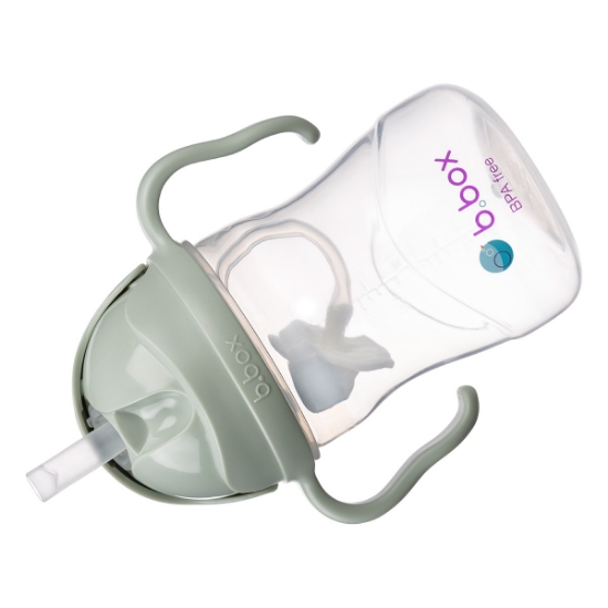 Slika Sippy cup bočica sa slamkom - sage b.box 