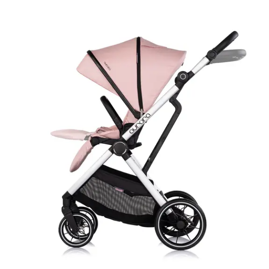 Slika Dječja kolica 3u1 Aurora Powder Pink - Chipolino
