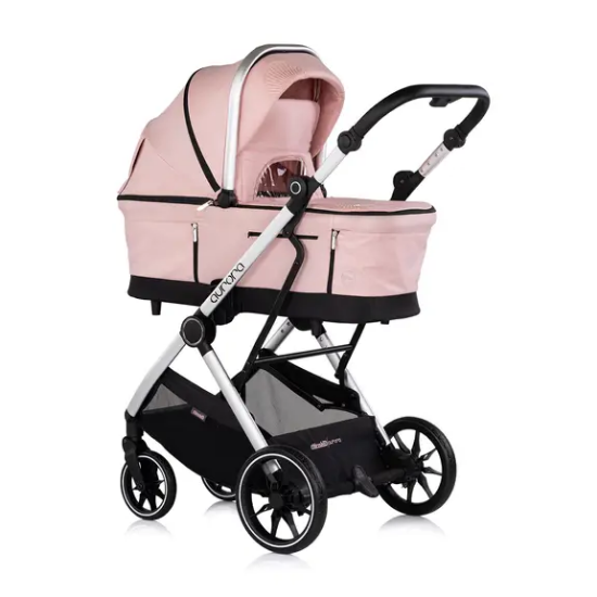 Slika Dječja kolica 3u1 Aurora Powder Pink - Chipolino
