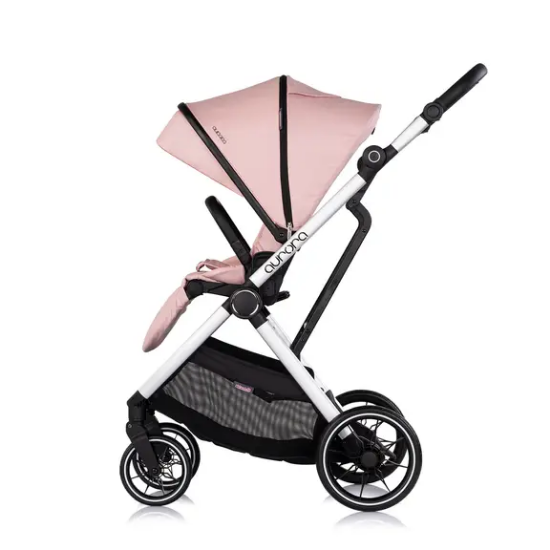 Slika Dječja kolica 3u1 Aurora Powder Pink - Chipolino