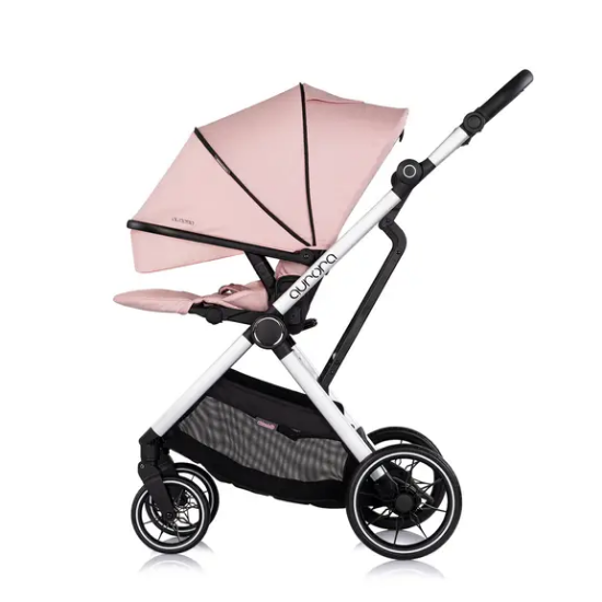 Slika Dječja kolica 3u1 Aurora Powder Pink - Chipolino