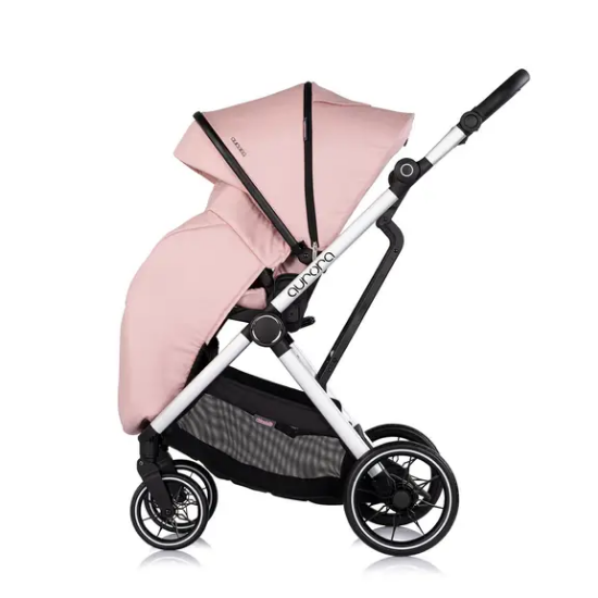 Slika Dječja kolica 3u1 Aurora Powder Pink - Chipolino