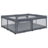 Slika Dječja igraonica/vrtić Florence XL Easy Fold 180x200x68 cm, Grey Stone Lionelo 