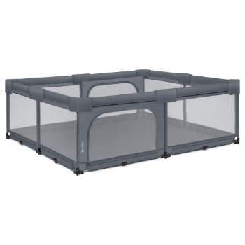 Slika Dječja igraonica/vrtić Florence XL Easy Fold 180x200x68 cm, Grey Stone Lionelo 