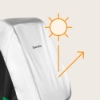 Slika ThermalCover zaštitna navlaka protiv sunca za autosjedalicu, Silver Lionelo 