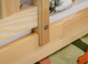 Slika Krevet na kat kućica POLA 90x200 borov