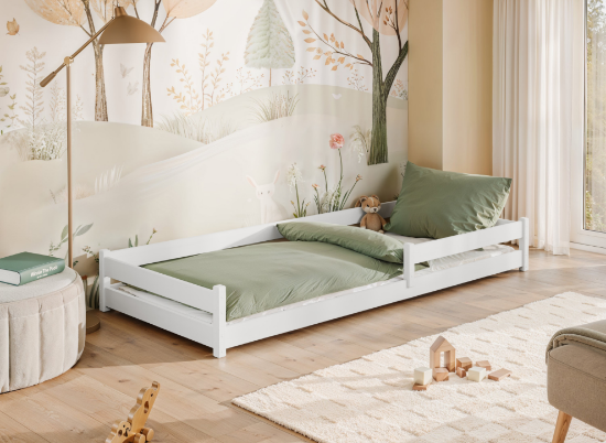 Slika Montessori krevet ALIS 90x200 bijeli