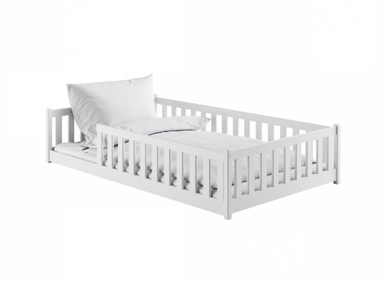 Slika Montessori krevet OTIS 120x200 bijeli