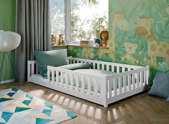 Slika Montessori krevet OTIS 120x200 bijeli