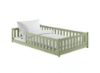 Slika Montessori krevet OTIS 120x200 zeleni