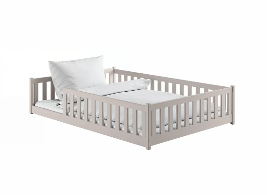 Slika Montessori krevet MATI 140x200 bež