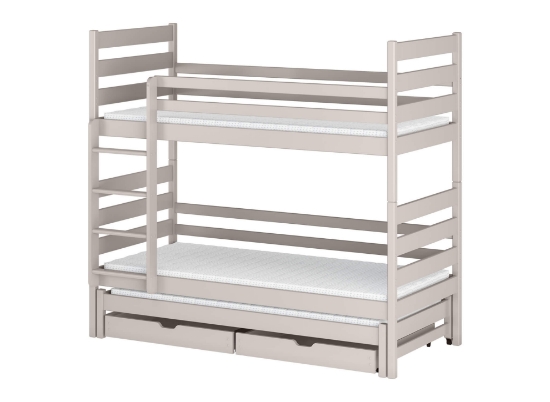 Slika Krevet na kat TOMI 90x200 bež