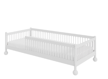 Slika Montessori krevet STAR 90x200 bijeli