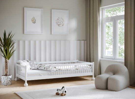 Slika Montessori krevet STAR 90x200 bijeli