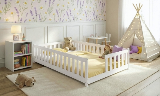 Slika Dječji krevet IVY 120x200 bijeli