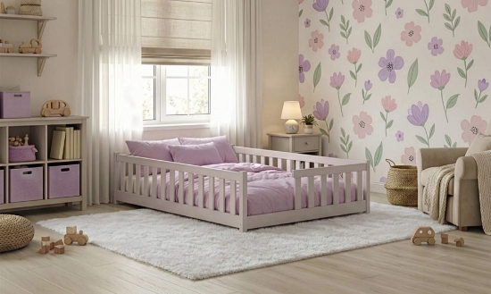 Slika Dječji krevet IVY 120x200 bež