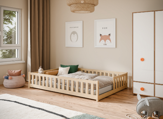 Slika Dječji krevet LEVI 140x200 borov