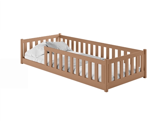 Slika Montessori krevet BELLA 90x200 boje cimeta