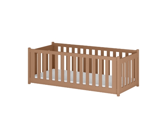 Slika Krevet s ogradicom CONCEPT 80x200 boje cimeta