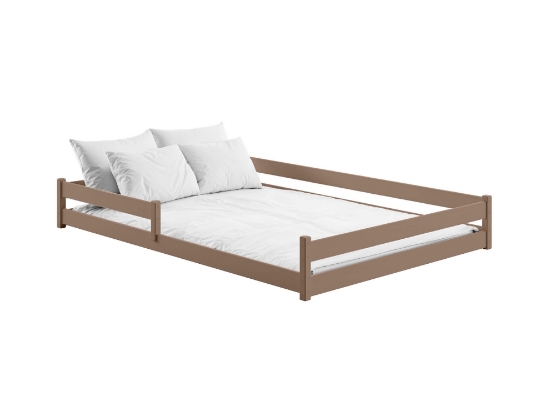 Slika Montessori krevet FINI 140x200 smeđi