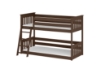 Slika Krevet na kat KEVIN 90x190 tamnosmeđi