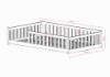 Slika Montessori krevet OTIS 120x200 krem