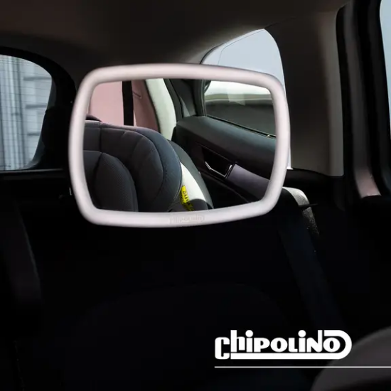 Slika Ogledalo za nadzor djeteta s LED svjetlom i daljinskim upravljačem - Chipolino