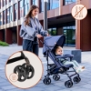 Slika Kišobran kolica Elia, Black Onyx Lionelo 