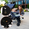 Slika Kišobran kolica Elia, Black Onyx Lionelo 