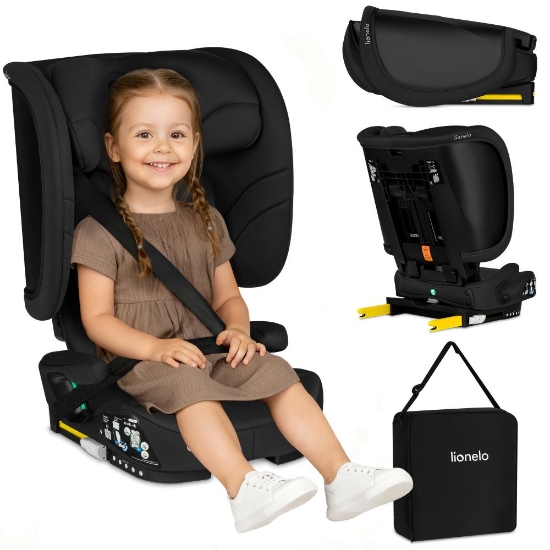 Slika Autosjedalica Orin i-Size 9-36 kg (76-150 cm), Black Carbon Lionelo 