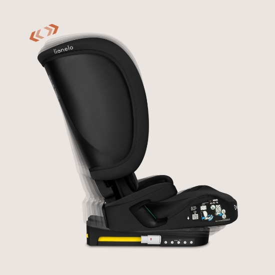 Slika Autosjedalica Orin i-Size 9-36 kg (76-150 cm), Black Carbon Lionelo 