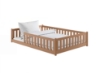 Slika Montessori krevet MATI 140x200 boje cimeta