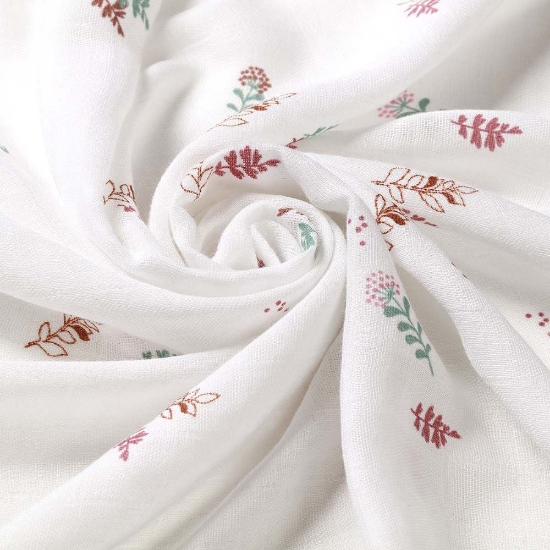 Slika Tetra pelene Muslin Cvijeće, roza BabyOno 
