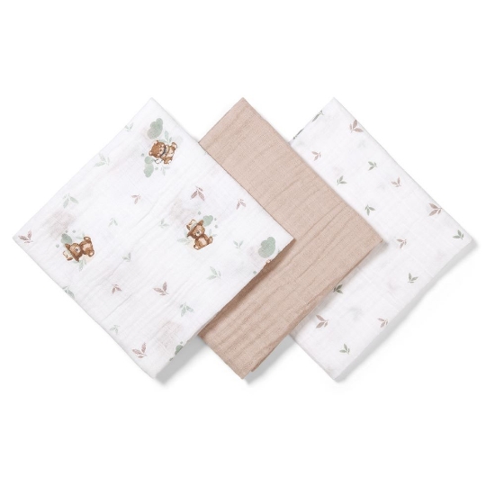 Slika Tetra pelene Muslin Medo, bež BabyOno 