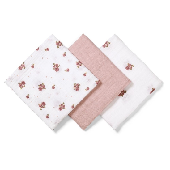 Slika Tetra pelene Muslin Ruže, roza BabyOno 
