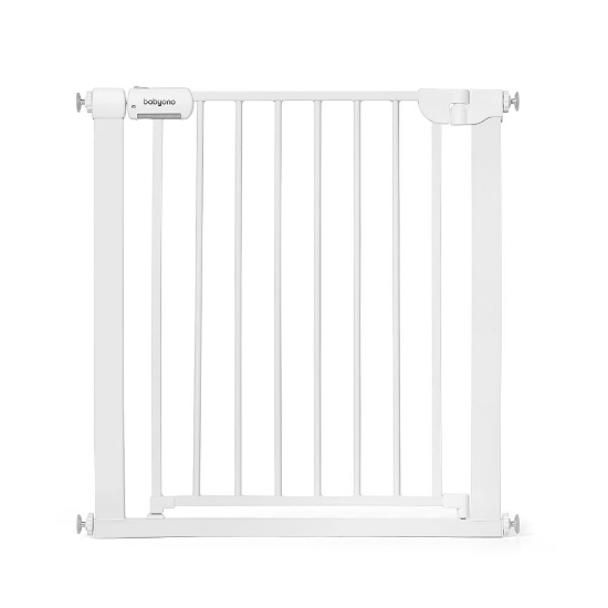 Slika Zaštitna ograda 75-96 cm, bijela Babyono 