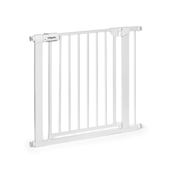 Slika Zaštitna ograda 75-96 cm, bijela Babyono 