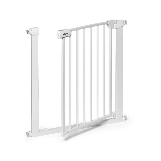 Slika Zaštitna ograda 75-96 cm, bijela Babyono 