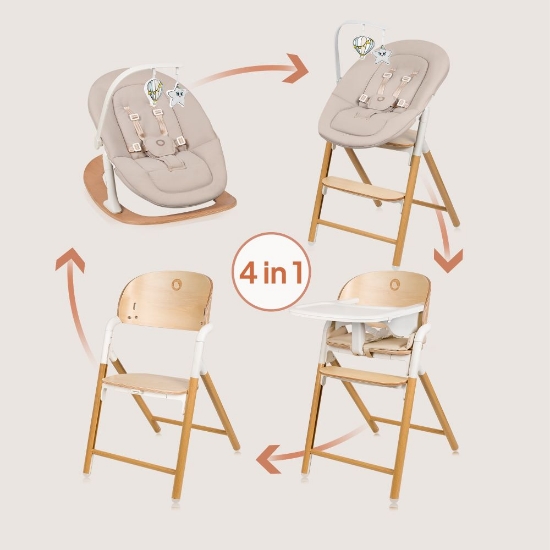 Slika Hranilica + njihaljka Celia set 4u1 Lionelo 