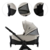 Slika Dječja kolica VESTO 2 3u1, Beige Kinderkraft 