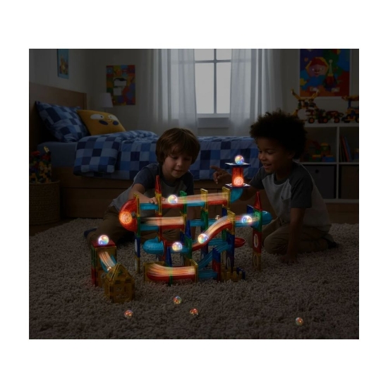 Slika Magnetni set blokovi LED loptice - 105 dijelova