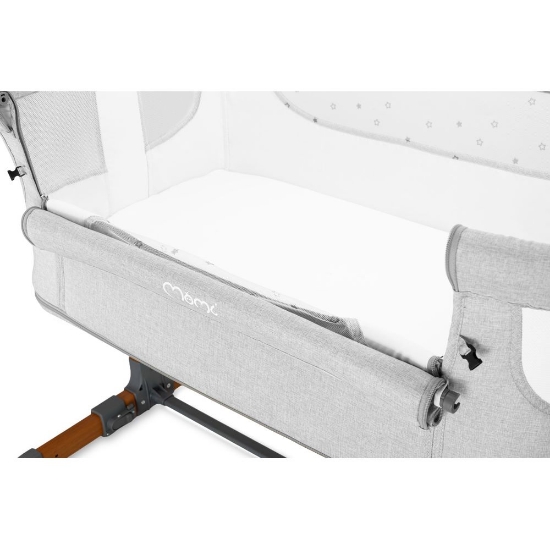 Slika SMART BED 4u1 krevetić, svijetlo siva MoMi 