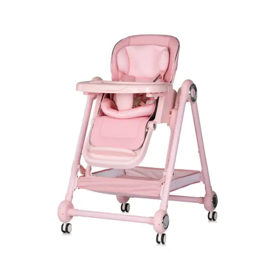 Slika 2u1 hranilica i ljuljačka Melba Powder Pink - Chipolino