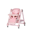 Slika 2u1 hranilica i ljuljačka Melba Powder Pink - Chipolino