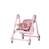 Slika 2u1 hranilica i ljuljačka Melba Powder Pink - Chipolino
