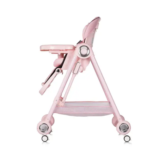 Slika 2u1 hranilica i ljuljačka Melba Powder Pink - Chipolino