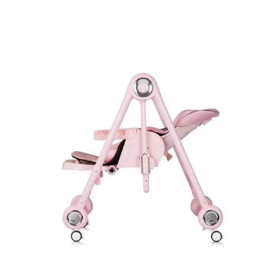Slika 2u1 hranilica i ljuljačka Melba Powder Pink - Chipolino